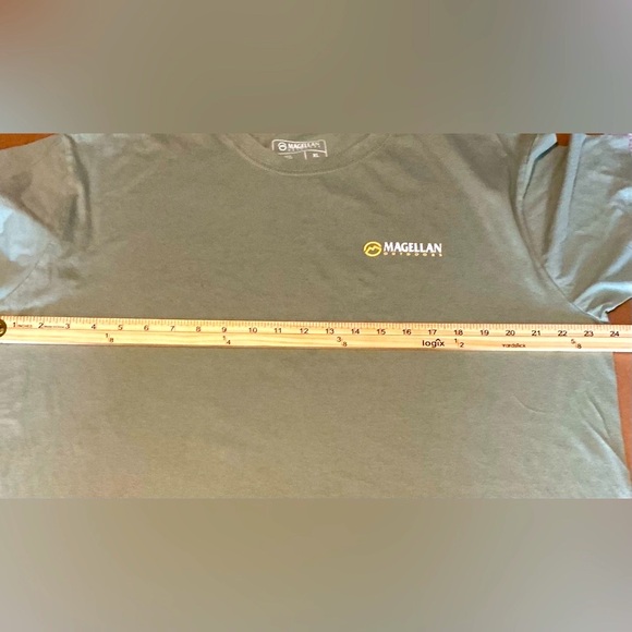Magellan Outdoors Men's Sage Green Short Sleeve Tee SIZE XL - Picture 5 of 5